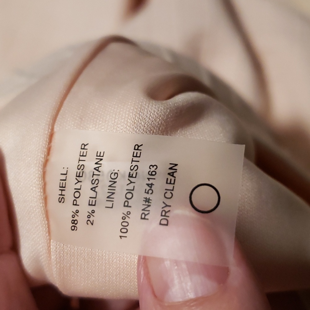 TOMMY HILFIGER CLASSIC SHEATH DRESS BLUSH PINK WITH GOLD BUTTONS SZ 6 - Picture 15 of 15